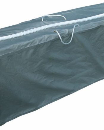 eurotrail draagtas tuinmeubelkussens polyester 125 x 32 x 50 grijs