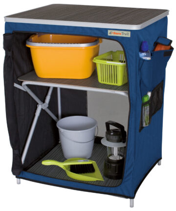 Eurotrail Vallou - Campingopbergkast - uitklap model -  <1 min. opbouw!